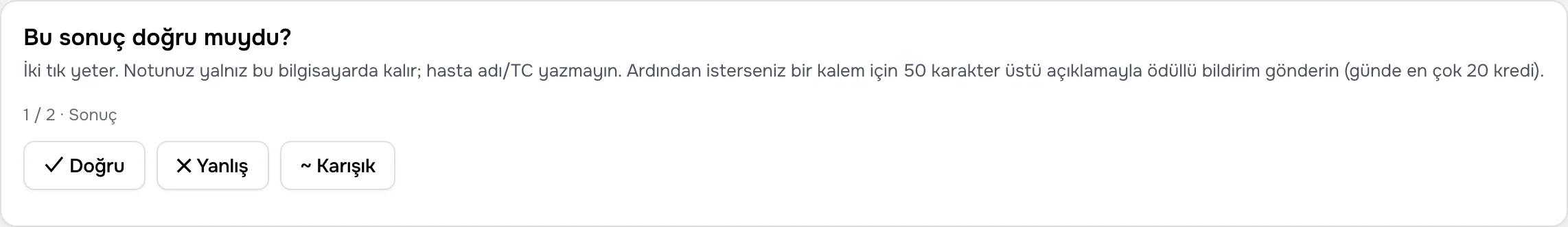Eczane Kontrol demo — ilk kare